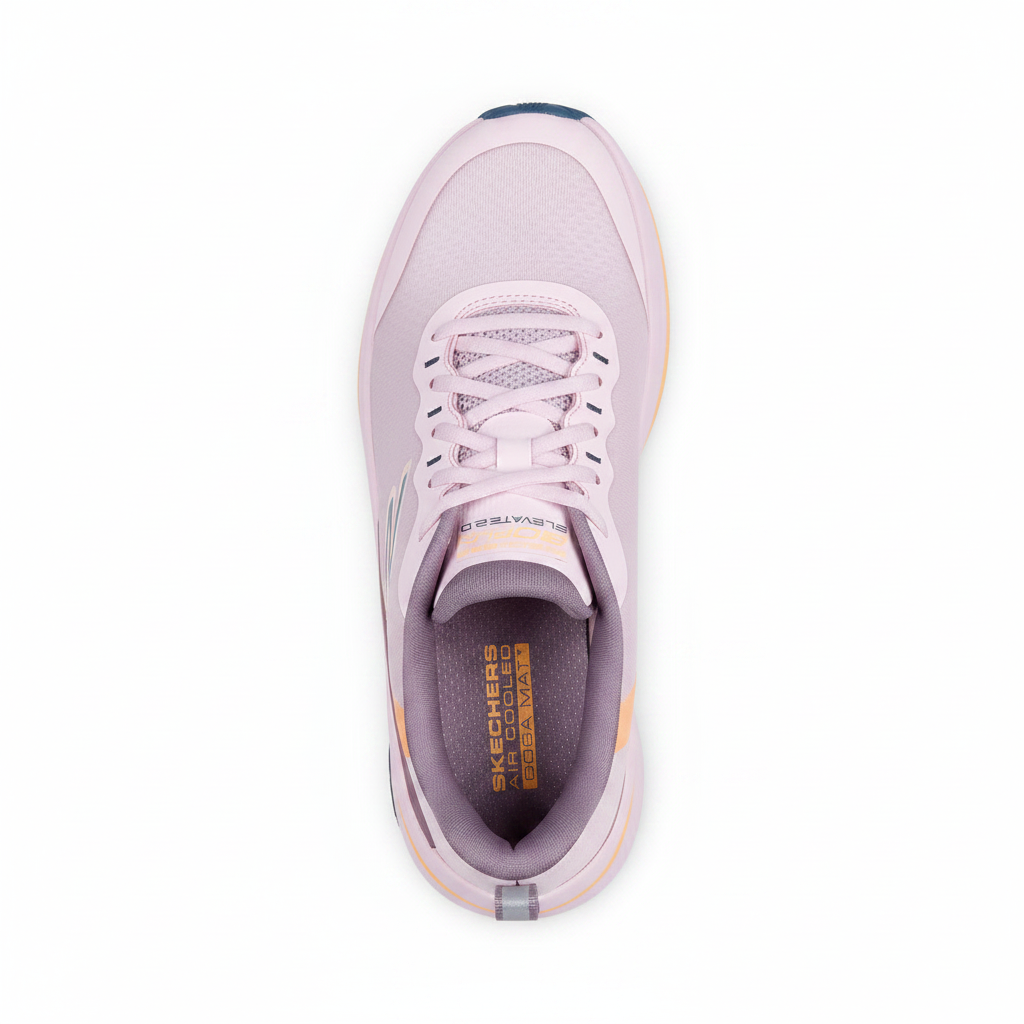 Skechers GO RUN Elevate 2.0 - White/Pink (Style #129002-WML) - Women's Shoes