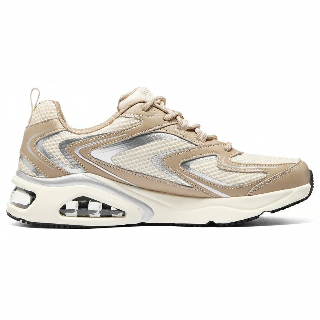 Skechers Tres-Air Uno - Taupe (Style #183075-TPE) - Men's Shoes