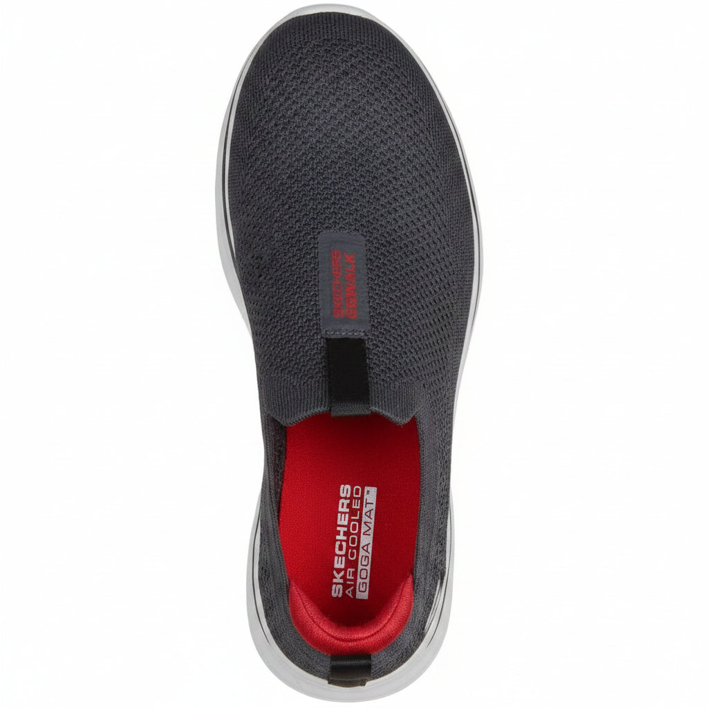 Skechers GO WALK 7 - Charcoal/Black (Style #216633-CCBK) - Men's Shoes
