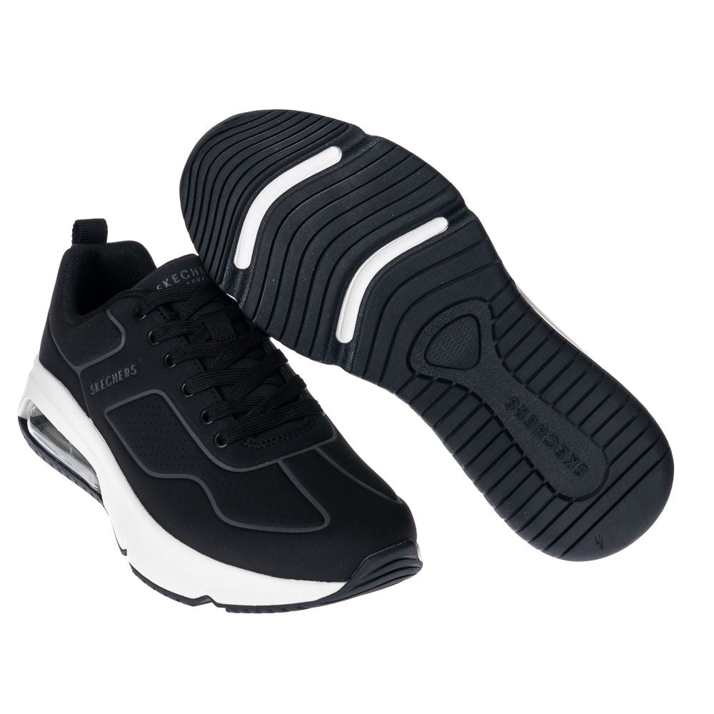 Skechers Uno - Evolve - Black-White (Style #183030-BLK) - Men's Shoes
