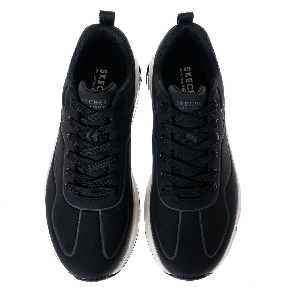 Skechers Uno - Evolve - Black-White (Style #183030-BLK) - Men's Shoes