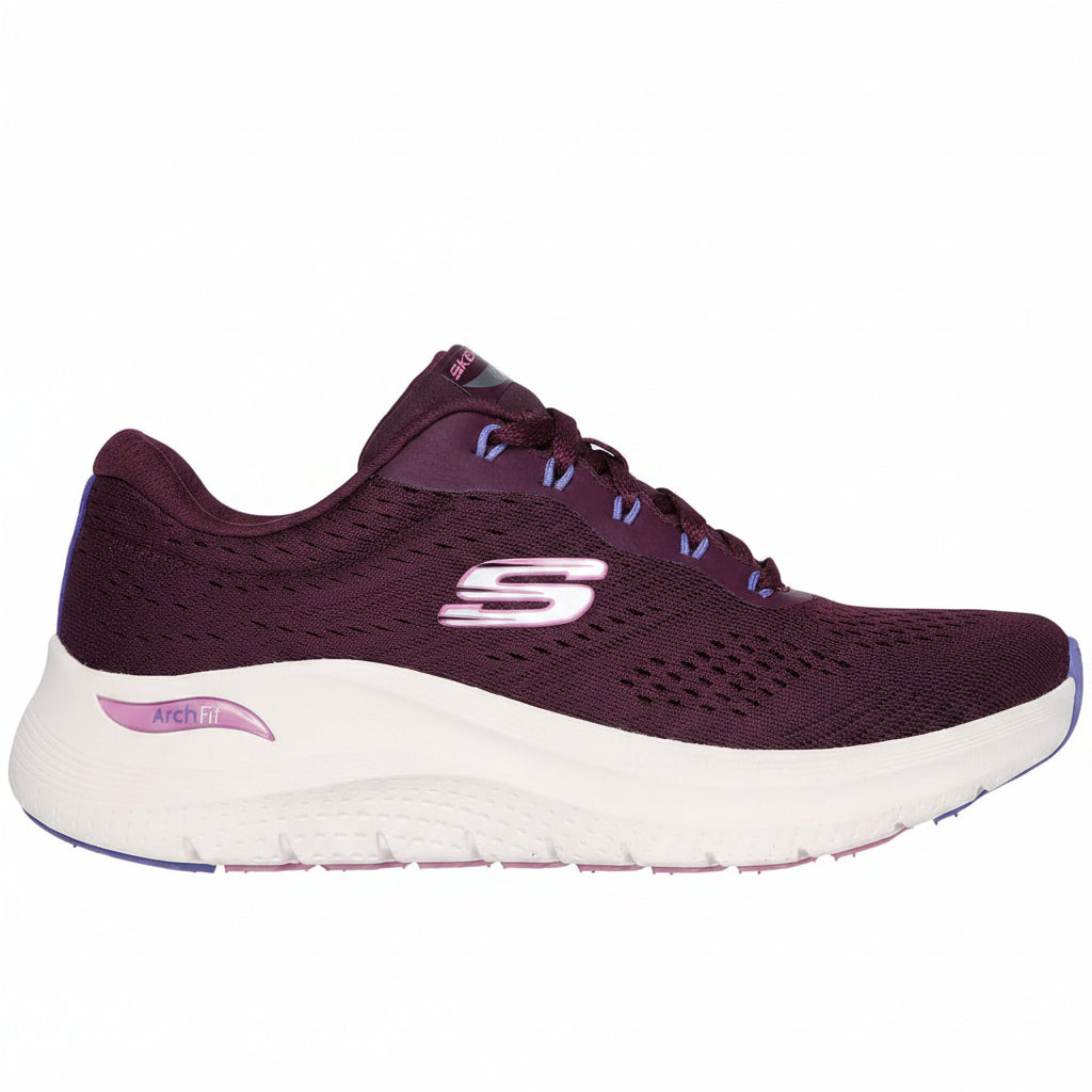 Skechers Arch Fit 2.0 - Big League - Plum (Style #150051-PLUM) - Women's Shoes