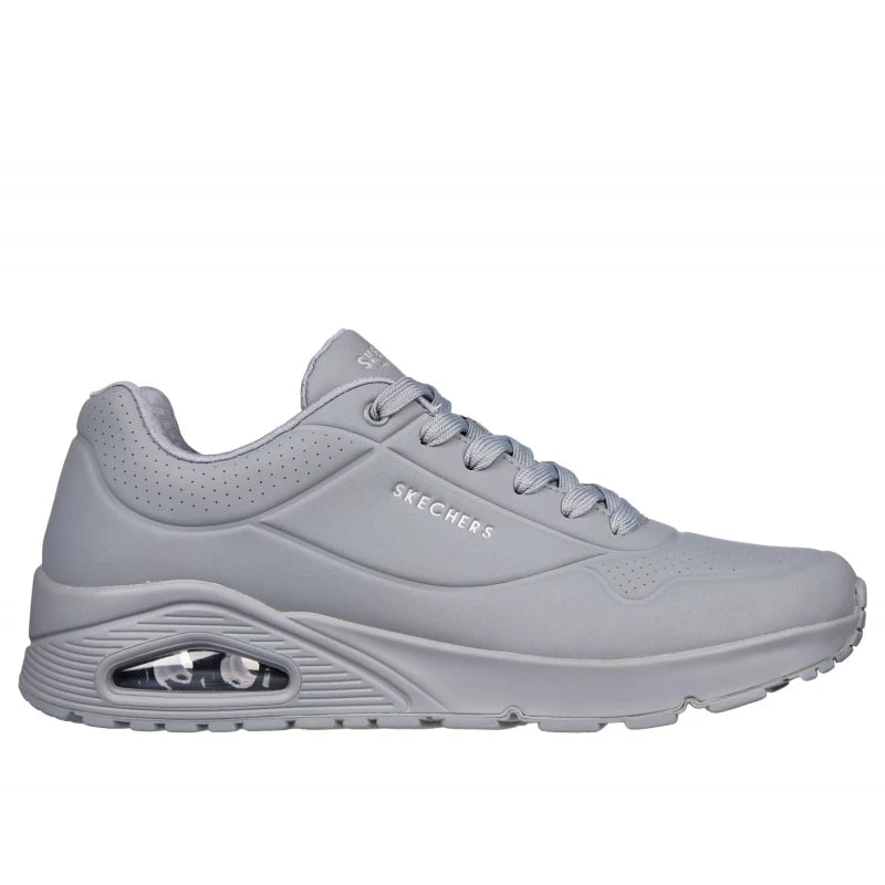 Skechers Street Uno - Light Grey (Style #52458-LTGY) - Men's Shoes