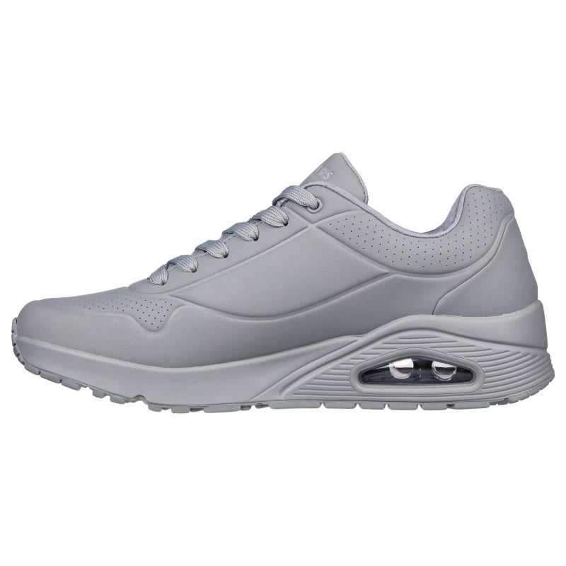 Skechers Street Uno - Light Grey (Style #52458-LTGY) - Men's Shoes