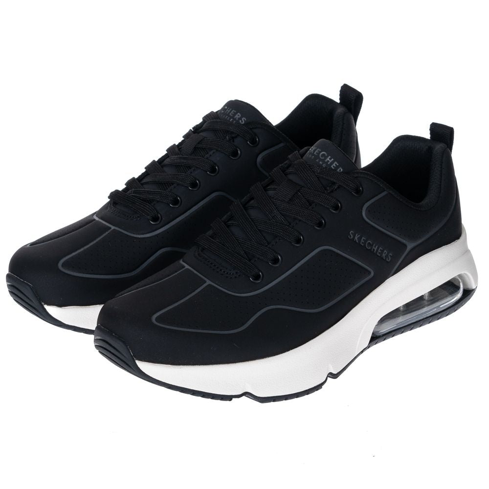 Skechers Uno - Evolve - Black-White (Style #183030-BLK) - Men's Shoes