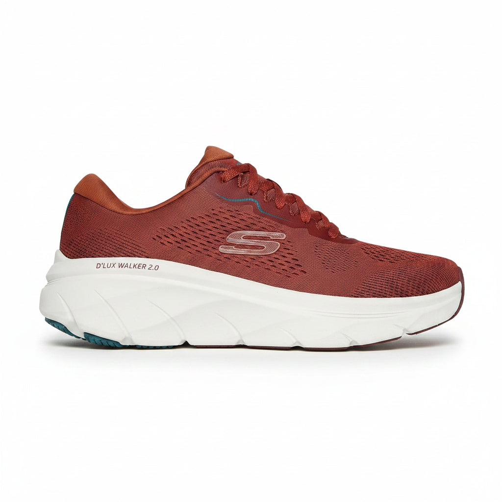 Skechers D'Lux Walker 2.0 - (Style #232714-RUST) - Men's Shoes