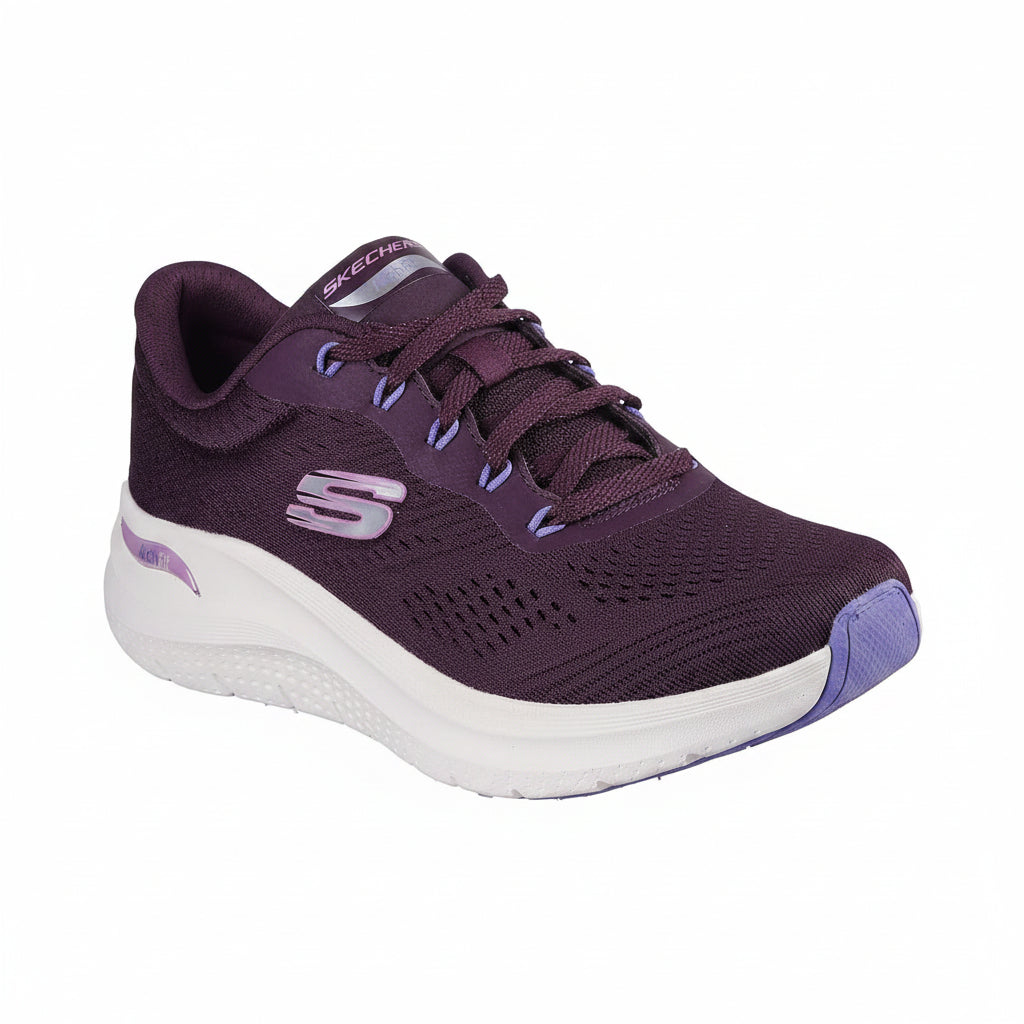 Skechers Arch Fit 2.0 - Big League - Plum (Style #150051-PLUM) - Women's Shoes