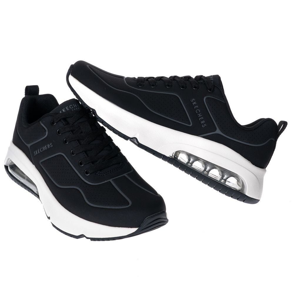 Skechers Uno - Evolve - Black-White (Style #183030-BLK) - Men's Shoes
