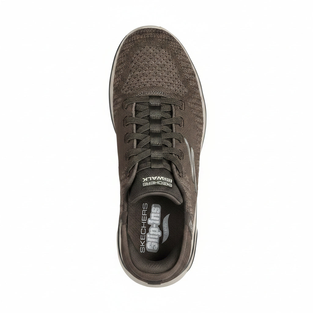 Skechers GO WALK Arch Fit 2.0 - Charcoal/Red (Style #216601-CCRD) - Men's Shoes