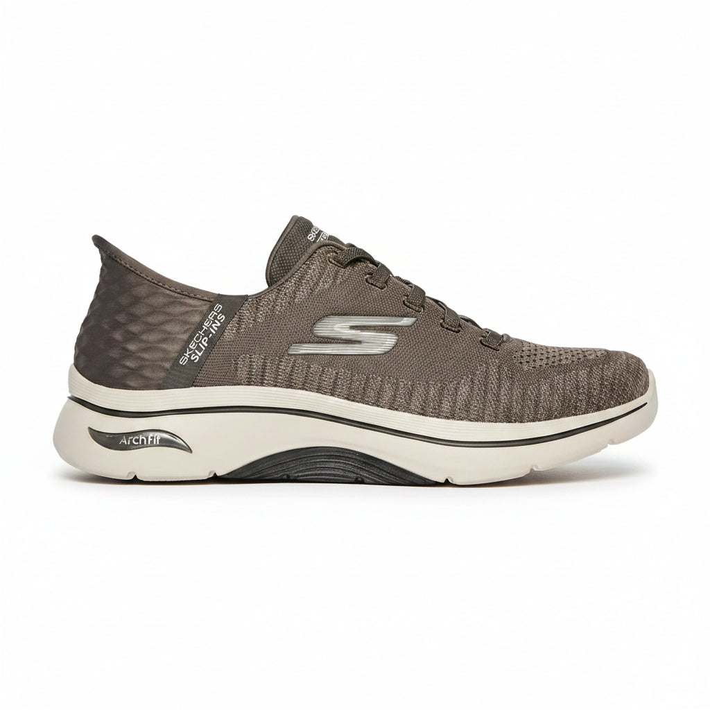 Skechers GO WALK Arch Fit 2.0 - Charcoal/Red (Style #216601-CCRD) - Men's Shoes