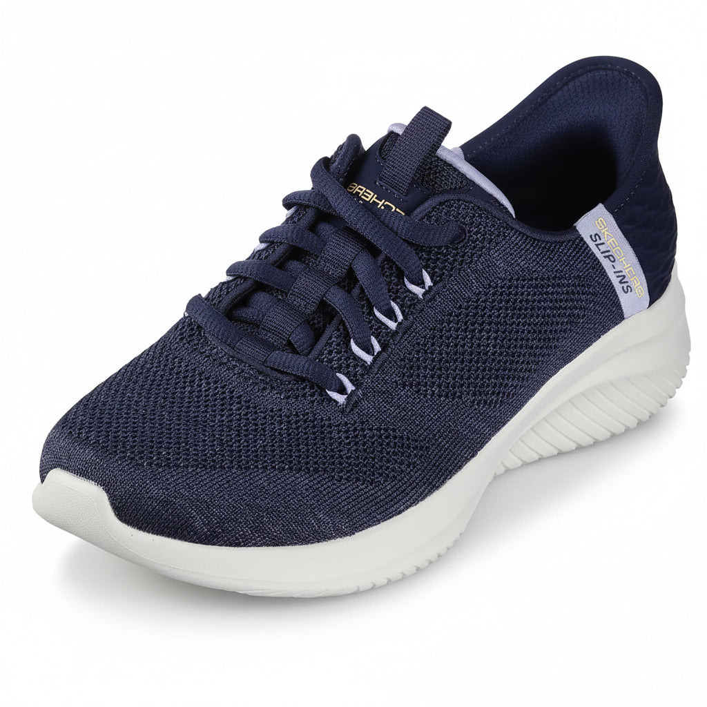 Skechers Ultra Flex 3.0 - Navy/Lavender (Style #150178-NVLV) - Women's Shoes