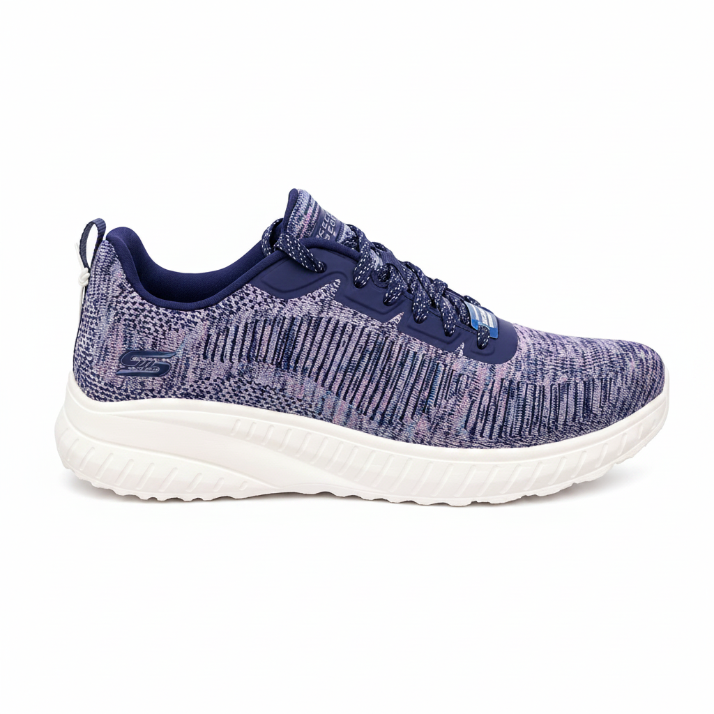 Skechers BOBS Squad Chaos - Plum (Style #117220-PLUM) - Women's Shoes