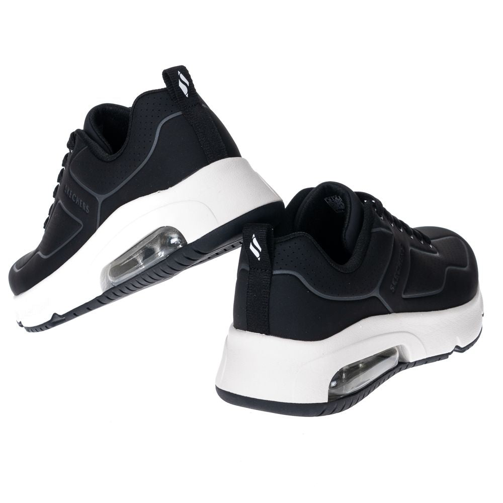 Skechers Uno - Evolve - Black-White (Style #183030-BLK) - Men's Shoes
