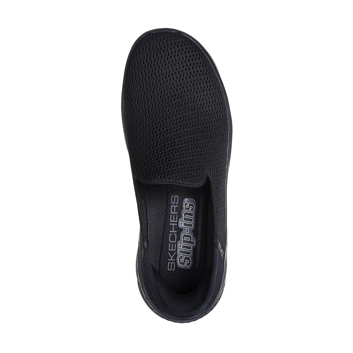 Skechers Hands Free Slip-Ins: GO WALK Flex - Relish - Black (Style #124963-BBK) - Women's Shoes