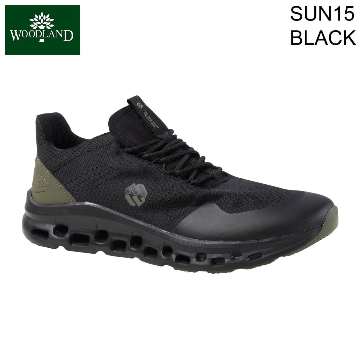 Woodland SUN15 Men's Performance Cushion Running Shoes - Outdoor Athletic Sneakers