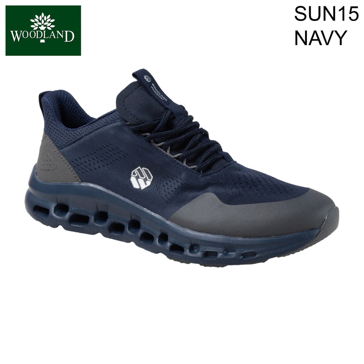 Woodland SUN15 Men's Performance Cushion Running Shoes - Outdoor Athletic Sneakers