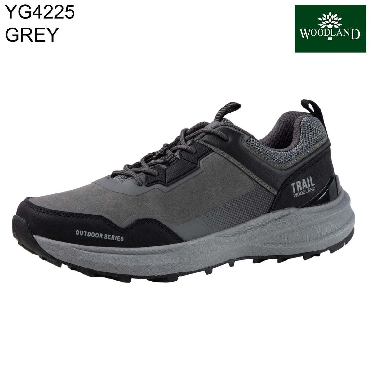 Woodland Trail Series YG4225 Men's Outdoor Hiking & Running Shoes - Rugged All-Terrain Sneakers