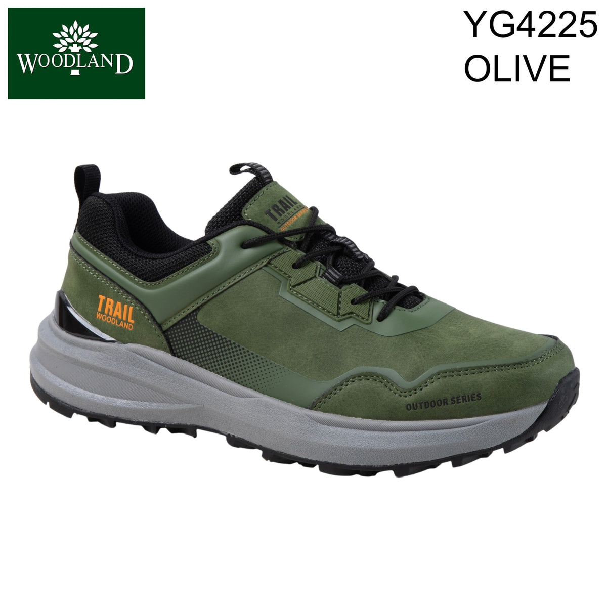 Woodland Trail Series YG4225 Men's Outdoor Hiking & Running Shoes - Rugged All-Terrain Sneakers