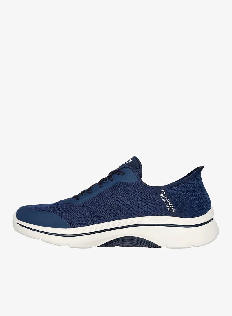 Skechers GO WALK Arch Fit 2.0 - White/Navy (Style #216602-WNV / WWNVY) - Men's Shoes