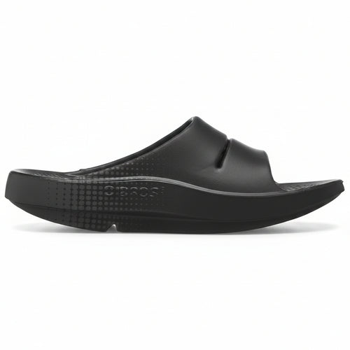 OOFOS Men's Ooahh Sport MATRIX BLACK Slide Sandal - 1500