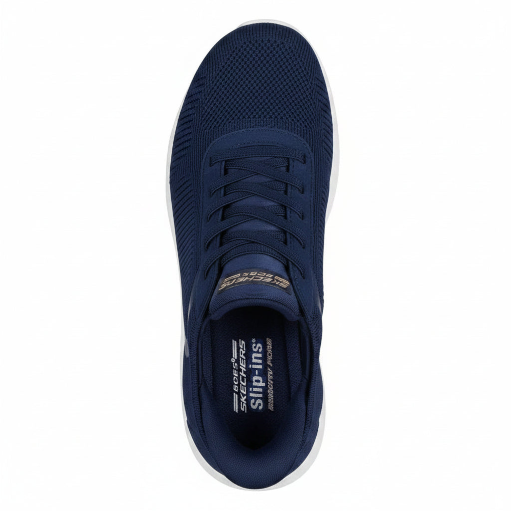Skechers Hands Free Slip-Ins: BOBS Squad Chaos - Navy (Style #117500-NVY) - Women's Shoes